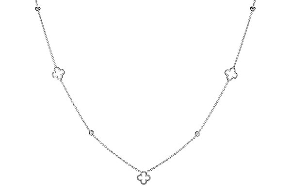 G284-20683: NECKLACE .20 TW (18")