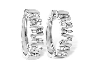 C199-68892: EARR .30 TW BAGUETTE DIAS