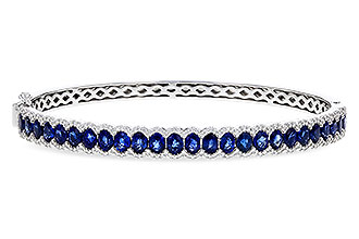 C284-26101: BANGLE 5.09 TW SAPPHIRE 5.65 TGW