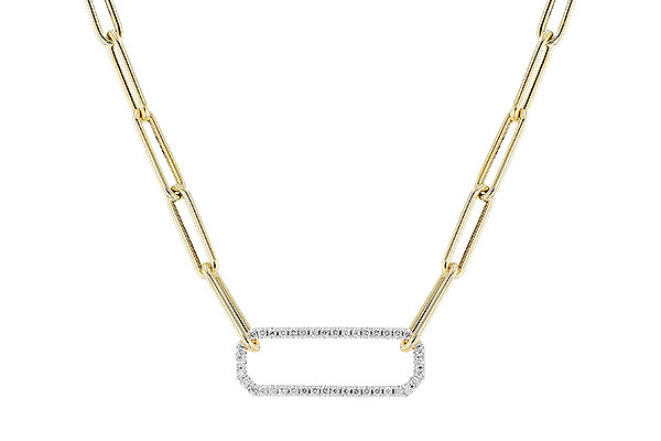 D283-27992: NECKLACE .50 TW (17 INCHES)