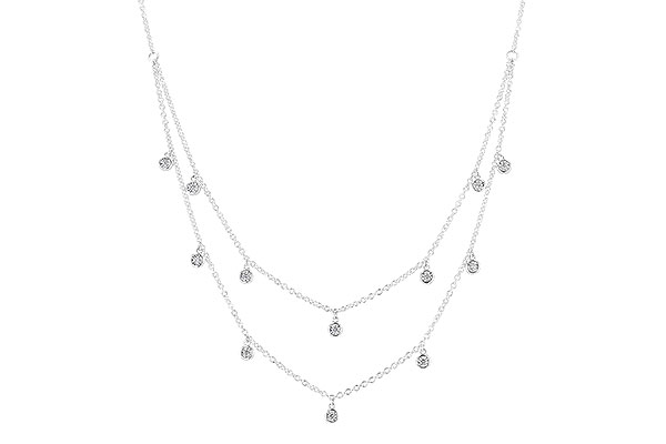 D283-28892: NECKLACE .22 TW (18 INCHES)