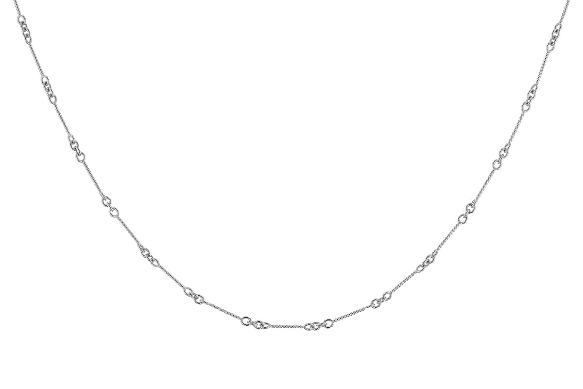 E283-33410: TWIST CHAIN (24IN, 0.8MM, 14KT, LOBSTER CLASP)