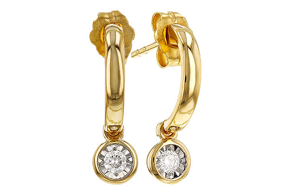 E284-25228: EARRINGS .10 TW