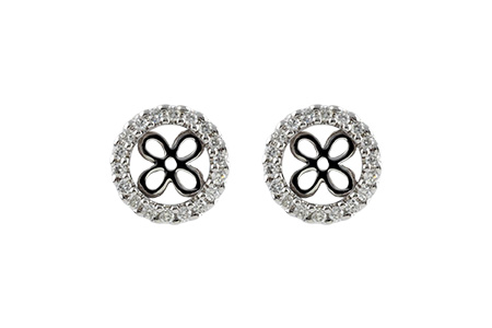 G196-95201: EARRING JACKETS .30 TW (FOR 1.50-2.00 CT TW STUDS)
