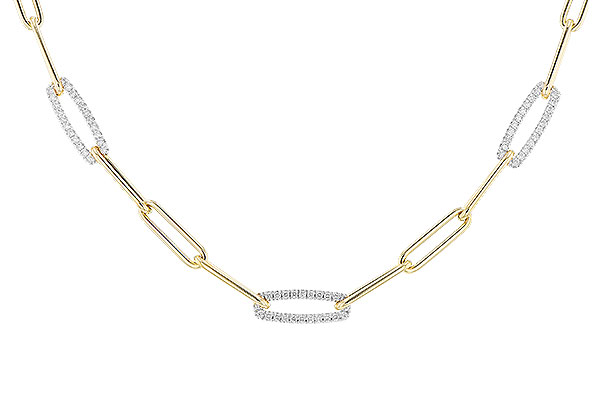 H283-27992: NECKLACE .75 TW (17 INCHES)