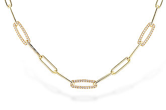 H283-27992: NECKLACE .75 TW (17 INCHES)