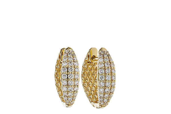 H284-22501: EARRINGS .50 TW