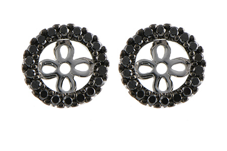 K197-83373: EARRING JACKETS .25 TW (FOR 0.75-1.00 CT TW STUDS)