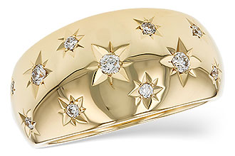 K285-09782: LDS DIA WEDDING RING .18 TW