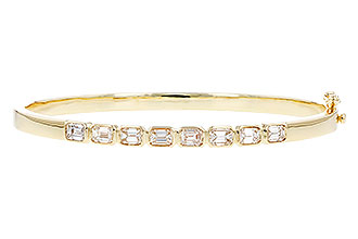 L283-30682: BANGLE 2.00 TW EMERALD CUTS