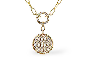 L284-20655: NECKLACE .92 TW (17")