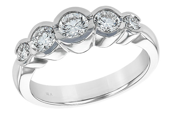 M102-42491: LDS WED RING 1.00 TW