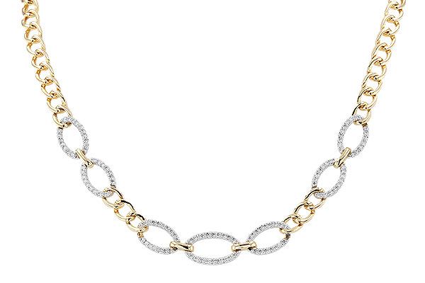 M283-29764: NECKLACE 1.12 TW (17")(INCLUDES BAR LINKS)