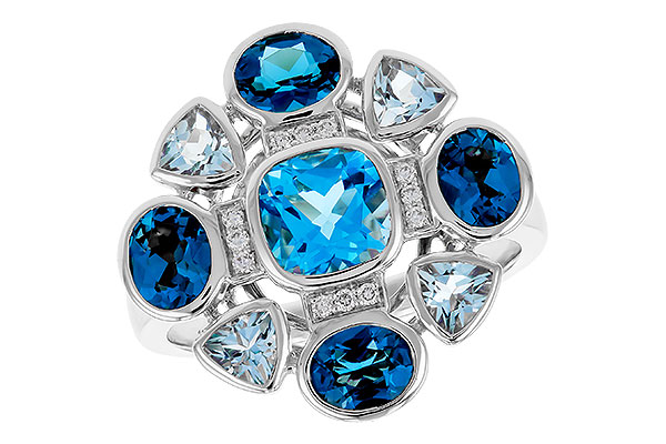 M284-21555: LDS RG 3.19 TW BLUE TOPAZ 3.25 TGW